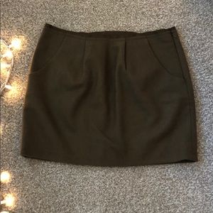 J crew wool/nylon skirt